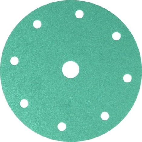 Šlifavimo popierius Klingspor FP 77 K T-ACT; GLS27; 125 mm; P240; 100 vnt.