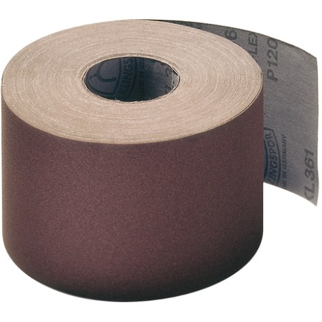 Šlifavimo popieriaus rulonas Klingspor; KL 361 JF; 25x50000 mm; K40; 1 vnt.