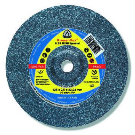 Abrazyvinis pjovimo diskas Klingspor A 24 R/36 Special; 115x2,5 mm; 25 vnt.