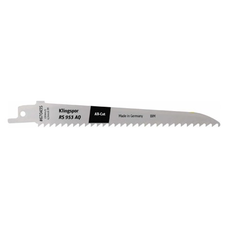 Pjūkleliai tiesiniam pjūklui Klingspor 670421; 230 mm; 5 vnt.