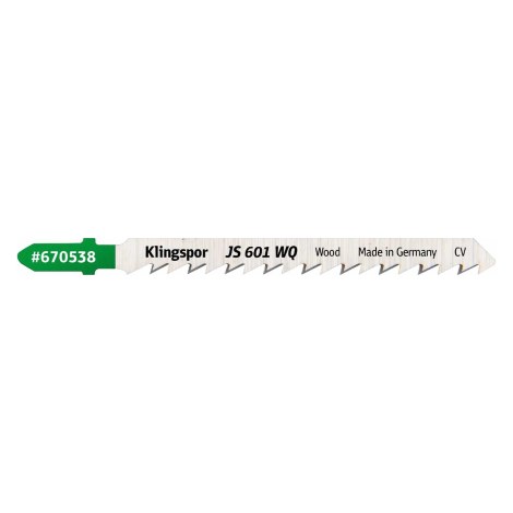 Pjūkleliai siaurapjūkliui Klingspor 670542; 115 mm; 5 vnt.