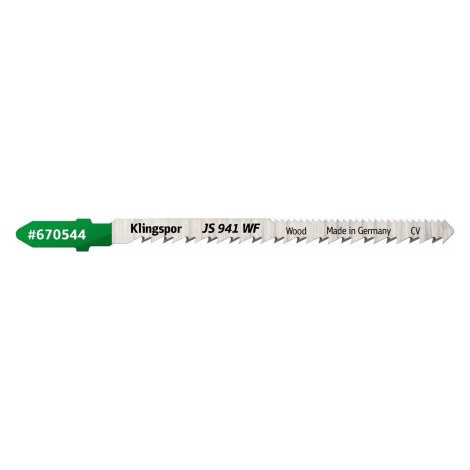 Pjūkleliai siaurapjūkliui Klingspor 670544; 100 mm; 5 vnt.