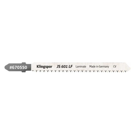 Pjūkleliai siaurapjūkliui Klingspor 670550; 100 mm; 5 vnt.