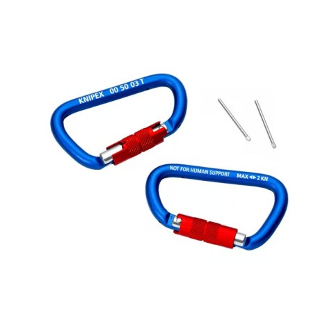 Karabinas Knipex 005003TBK; 2 vnt.