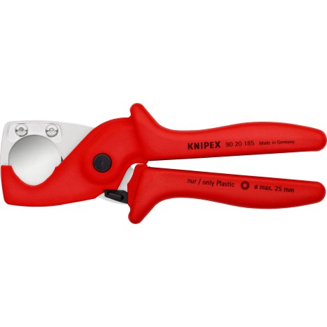 Plastikinių vamzdžių pjovimo replės Knipex 9020185; 25 mm