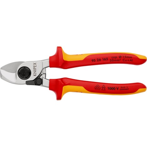 Kabelio kirpimo replės Knipex 9526165; 165 mm