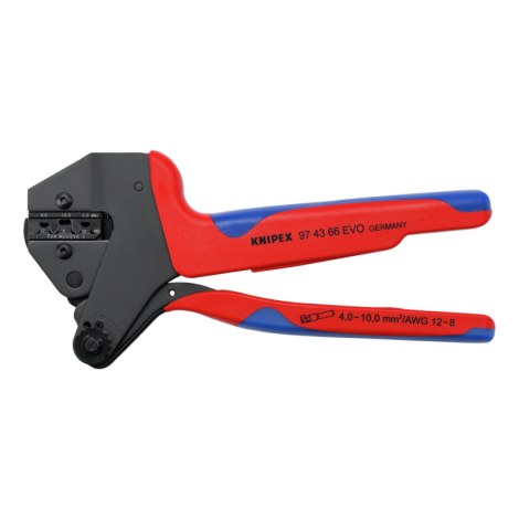 Replės laidų antgaliams užspausti Knipex 974366EVO; 200 mm