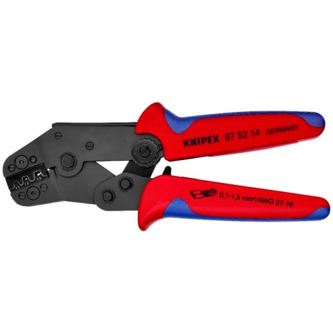 Antgalių presavimo replės Knipex 975214; 195 mm