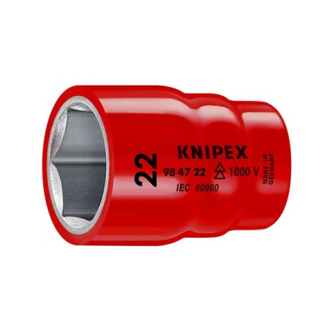 Sukimo galvutė Knipex 984722; 1/2''; 22x58 mm