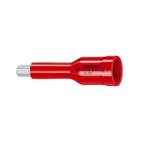 Galvutė su antgaliu Knipex 984906; 1/2''; 6x75 mm