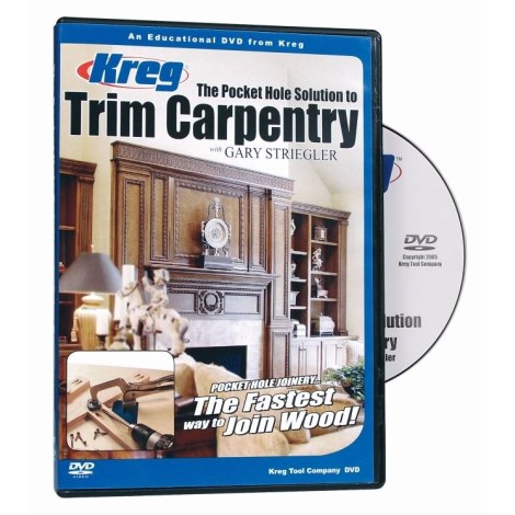 Katalogas Kreg V07-DVD; TRIM CARPENTRY