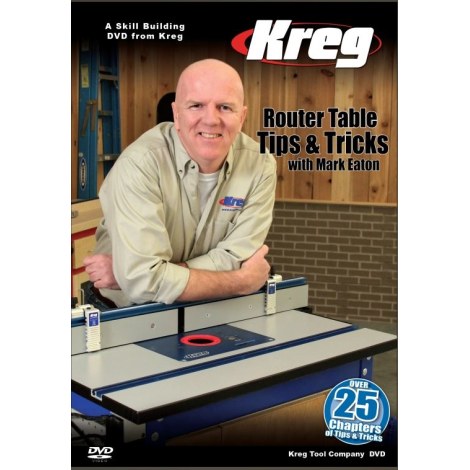 Katalogas Kreg V09-DVD; Router Table Tips & Tricks