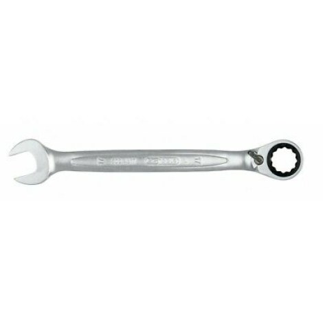 Kombinuotas raktas su terkšle KS Tools Gear+; 18 mm 