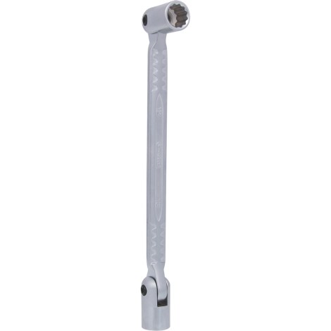 Veržliaraktis lanksčiomis galvutėmis KS Tools; 12x13 mm 