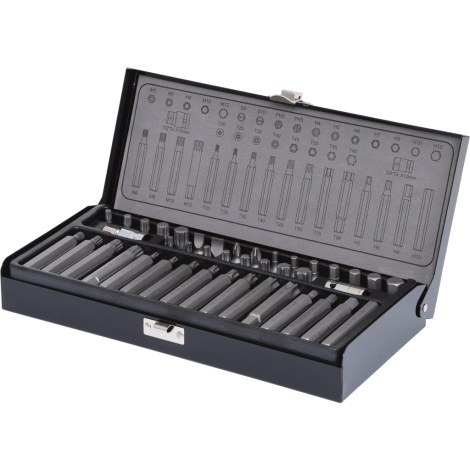 Sukimo antgalių komplektas KS tools; 10 mm; 42 vnt.