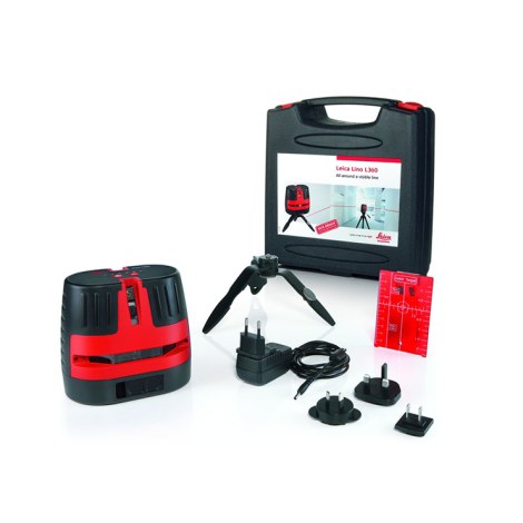 Kryžminis lazerinis nivelyras Leica Lino L360