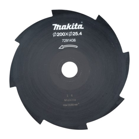 Diskas krūmapjovėms Makita 191Y44-2; 25,4x200 mm; Z8