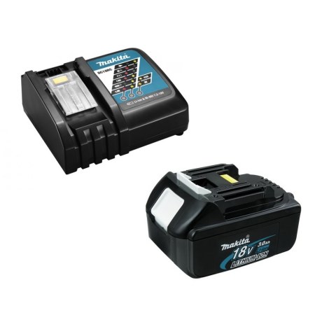 Pakrovėjas Makita DC18RC + Akumuliatorius BL1830; 18 V; 3,0 Ah; Li-Ion