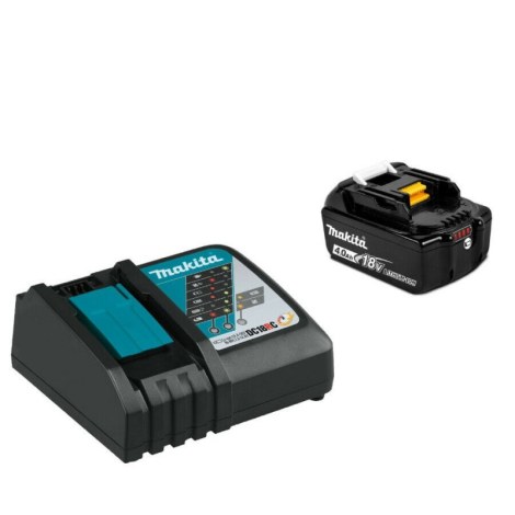 Priedų rinkinys Makita Powerpack; 18 V; 4,0 Ah akum. + pakrovėjas DC18RC
