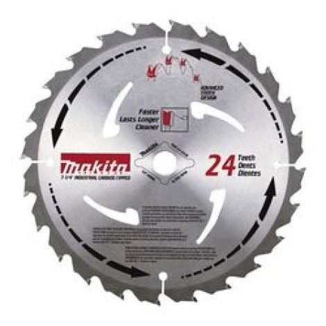 Pjovimo diskas medienai Makita M-FORCE; 185x2x30,0 mm; Z24; 15°  