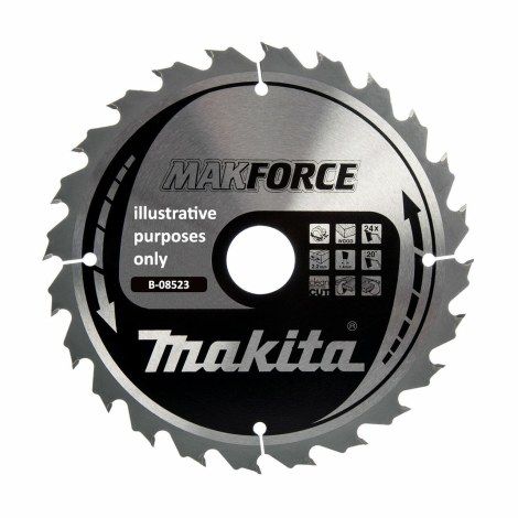 Pjovimo diskas medienai Makita  B-08523; 235x30 mm; Z40; 20°