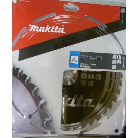 Pjovimo diskas medienai Makita; 305x2,3x30,0 mm; Z40; 5°  
