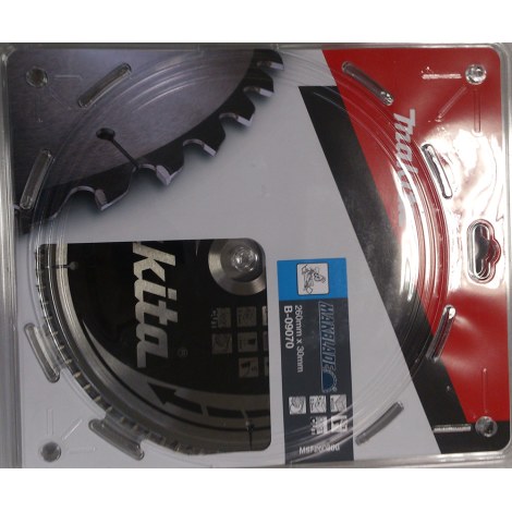 Pjovimo diskas medienai Makita MAKBLADE; 260x2,3x30,0 mm; Z80; 5°  