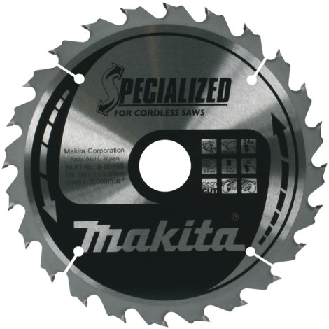 Pjovimo diskas Makita B-09232; 165x20 mm; Z40; 18°