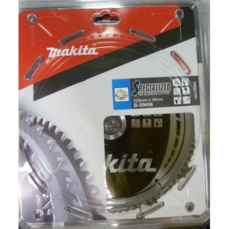 Pjovimo diskas aliuminiui Makita; 235x2,4x30,0 mm; Z80; 0°  