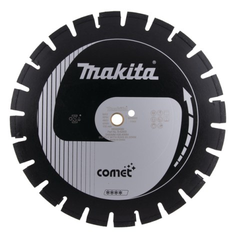 Deimantinis pjovimo diskas Makita Comet; 400 mm