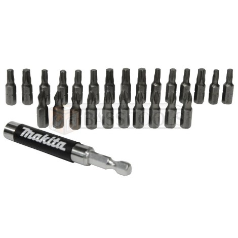Sukimo antgalių komplektas Makita B-48773; 26 vnt.