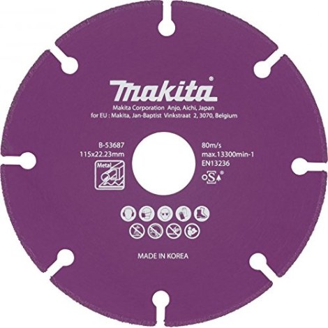 Deimantinis pjovimo diskas Makita B-53693; 125 mm