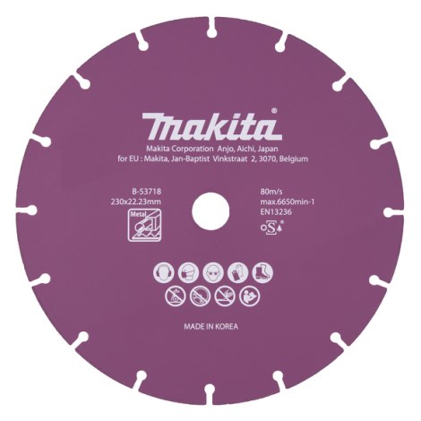 Deimantinis pjovimo diskas Makita B-53718; 230 mm