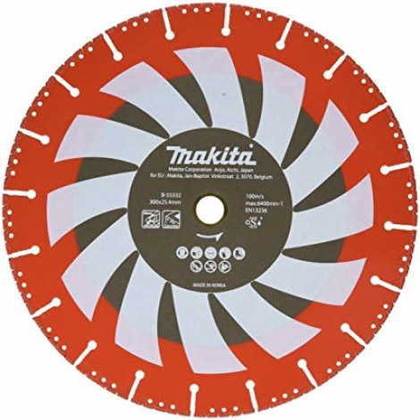 Deimantinis pjovimo diskas Makita Rescue; 300 mm