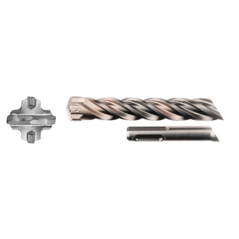 Grąžtas betonui Makita Nemesis 2 B-58724; 25x400/450 mm; SDS-PLUS