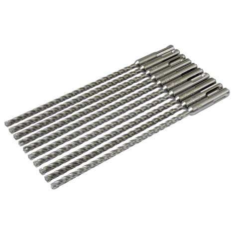 Grąžtų komplektas Makita B-63389; 8x215 mm; SDS-plus; 10 vnt.