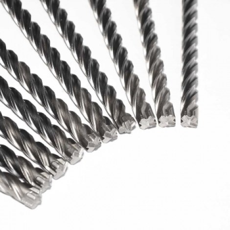 Grąžtas betonui Makita Nemesis 2 B-63426; 10x215 mm; SDS-PLUS; 10 vnt.