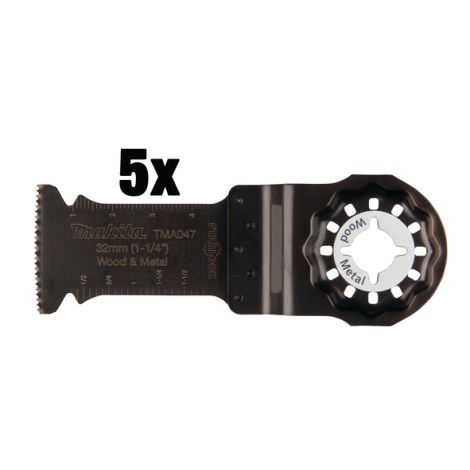 Įpjaunamasis pjūklelis Makita B-64814-5; 32mm; 5 vnt.