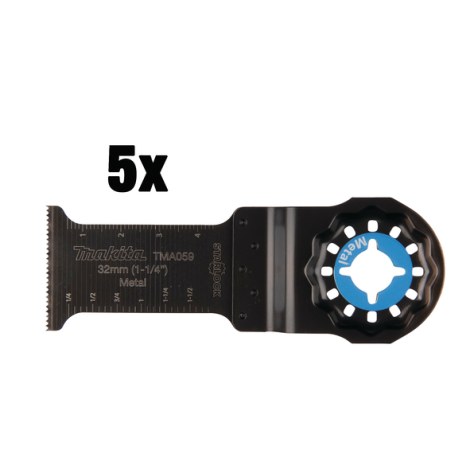 Įpjaunamasis pjūklelis Makita B-64939-5; 32 mm; 5  vnt.