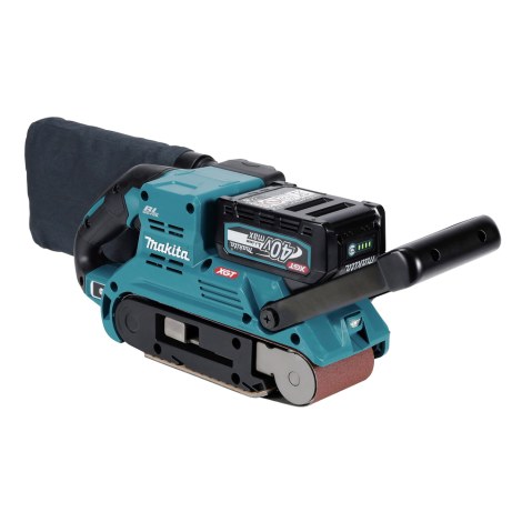 Juostinis šlifuoklis Makita BS001GZ; 40 V (be akumuliatoriaus ir pakrovėjo)