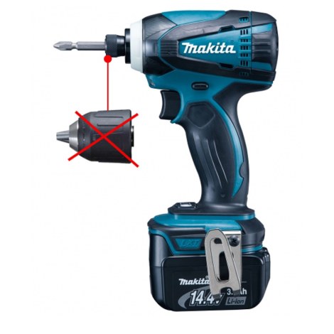 Smūginis suktuvas Makita BTD134RFE; 14,4 V; 2x3,0 Ah akum.