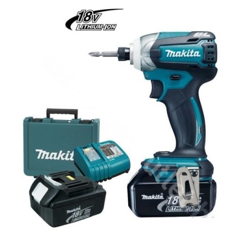 Smūginis suktuvas Makita BTD147RFE; 18 V; 2x3,0 Ah akum. 