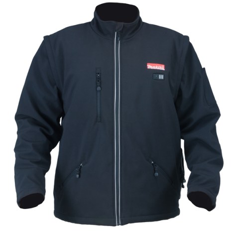 Šildoma striukė Makita; 10,8 V; 3XL (be akumuliatoriaus ir pakrovėjo)