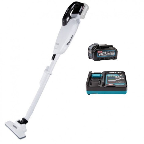 Akumuliatorinis dulkių siurblys Makita CL001GZ11; 40 V; 1x2,0 Ah akum.
