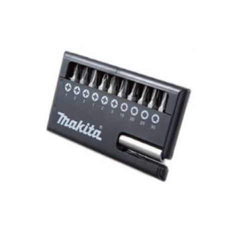 Sukimo antgalių rinkinys Makita;  11 vnt.