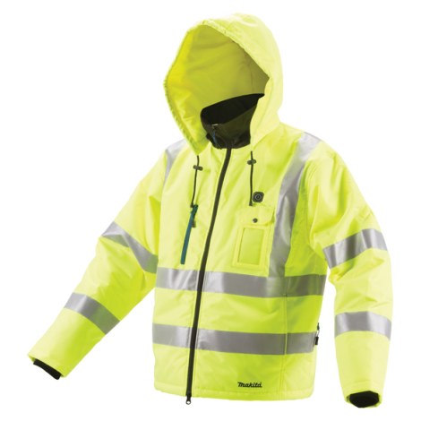 Šildoma striukė Makita DCJ206Z3XL; 18 V; XXXL (be akumuliatoriaus ir pakrovėjo)