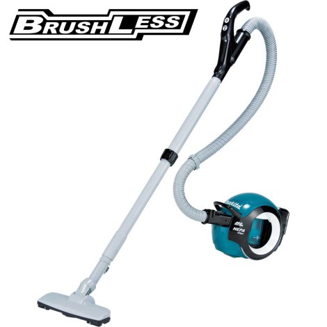 Akumuliatorinis siurblys Makita DCL501Z; 18 V (be akumuliatoriaus ir pakrovėjo)