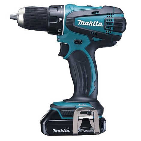 Suktuvas-gręžtuvas Makita DDF456RAJ; 18 V; 2x2,0 Ah akum.