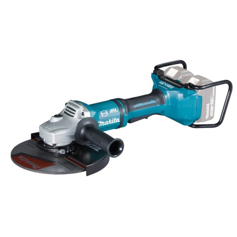 Kampinis šlifuoklis Makita DGA900ZX1; 2x18 V; 230 mm (be akumuliatoriaus ir pakrovėjo)