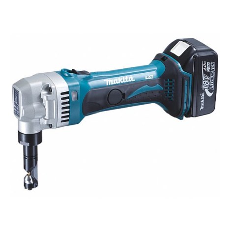 Skardos žirklės Makita DJN161RMJ; 18 V; 2x4,0 Ah akum.